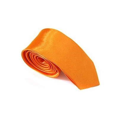 Kravata Slim oranžová - 1