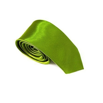 Kravata Slim svetlo zelená - 1