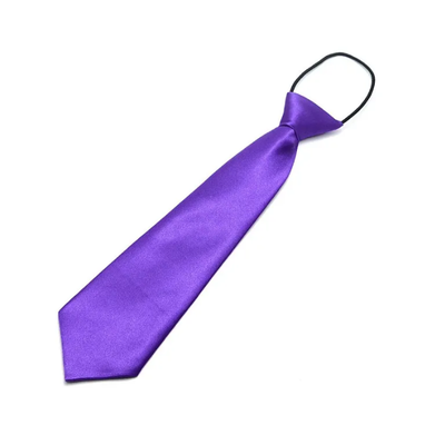 Detská kravata tmavo fialová