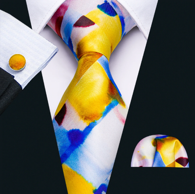 Manžetové knoflíčky s kravatou Muzy - 1