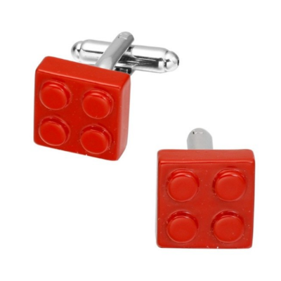 Manžetové gombíky červenej Lego