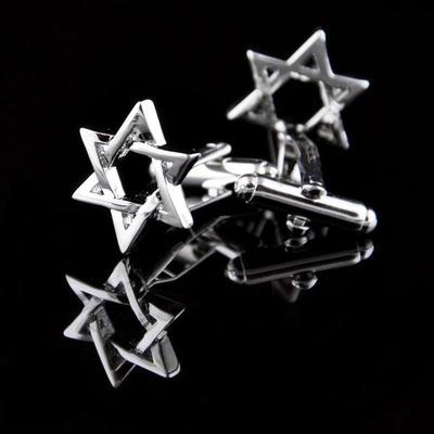 Manžetové gombíky židovská hviezda